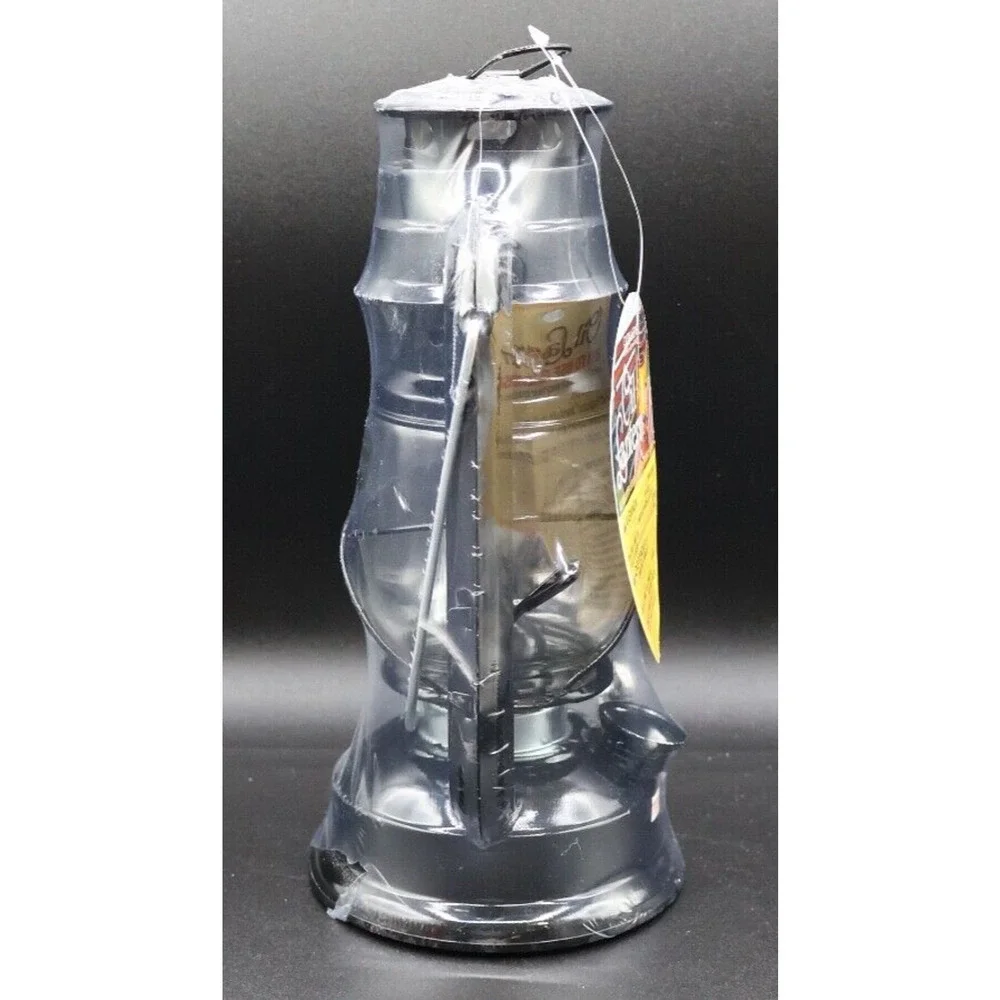 Florasense Hurricane Lantern Oil Lamp Black - Vintage / Retro NEW